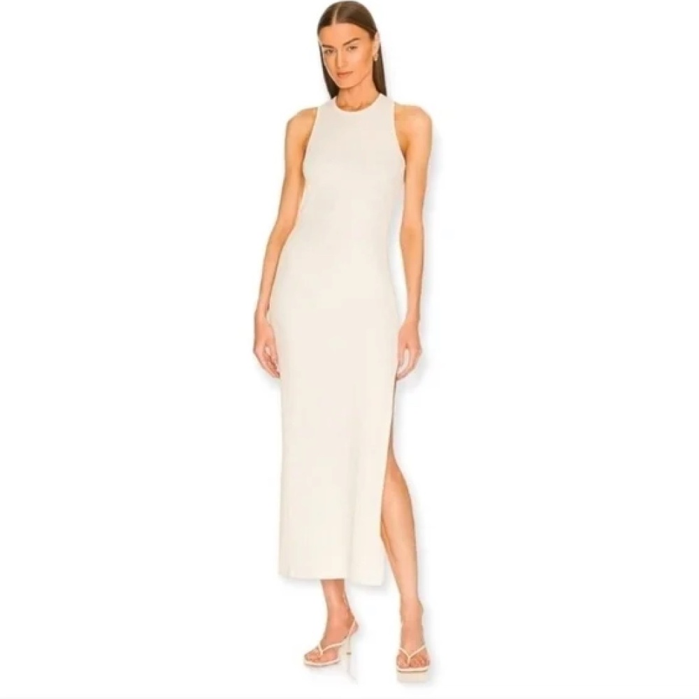 Weekend Stories Marishka Rib Midi Dress